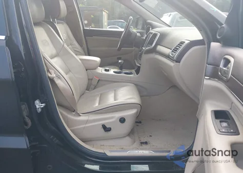 2014 Jeep Grand Cherokee Overland z USA, uszkodzony, nr VIN 1C4RJFCGXEC528487